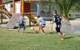 Der Fußballplatz - Foto: Heiko Wolter
